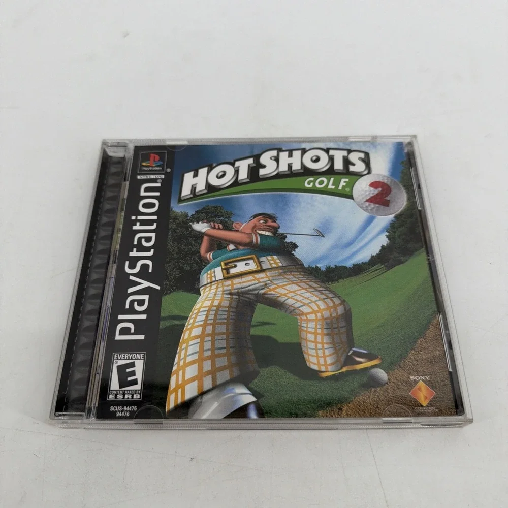 Hot Shots Golf 2 (PlayStation 1 PS1, 2000) CIB Complete Black Label
